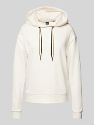 Hoodie mit Label-Print Modell 'STRIPE' von BOSS Beige - 15