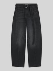 Jeansy z szeroką nogawką z czystej bawełny od BOSS Orange - 41