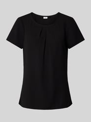 Bluse mit gelegten Falten von s.Oliver BLACK LABEL Schwarz - 25