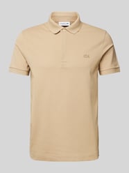 Regular Fit Poloshirt mit Label-Badge Modell 'CORE' von Lacoste Beige - 39