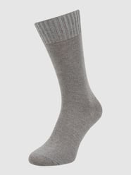 Socken mit Kaschmir-Anteil Modell 'Denim.ID'  von Falke Grau - 9