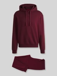 Trainingsanzug mit Logo-Schriftzug im 2-teiligen Set von HUGO Bordeaux - 45
