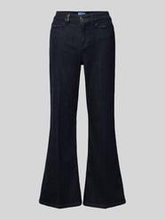 regular fit bootcut jeans van katoenmix model 'FABIENNE' van CAMBIO - 14