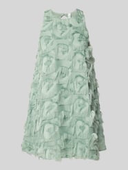 Cocktailkleid mit Rundhalsausschnitt Modell 'DIO' von YAS - 4
