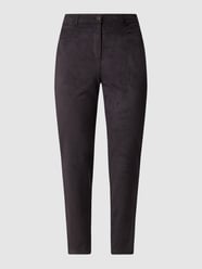 Regular fit broek met stretch, model 'Chocci' van Recover Pants Grijs / zwart - 2