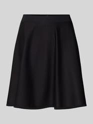 Rozkloszowana spódnica mini z mieszanki wiskozy model "VETIRA" od BOSS - 17