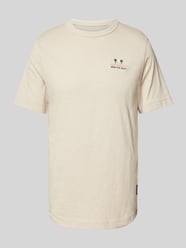 T-Shirt mit Rundhalsausschnitt von Tom Tailor Beige - 22