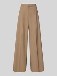 Wijdte broek met Met viscose Model 'HAWELSA' van HUGO Beige - 14
