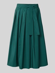 Ausgestellter Midi-Rock mit Baumwoll-Anteil Modell 'ALPACA' von Weekend Max Mara - 4