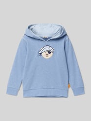 Hoodie met motiefbadge van Steiff - 35