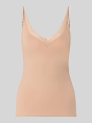 top Slim z obszyciem koronką model 'Go Blush' od Sloggi - 4