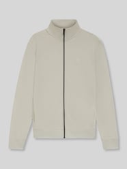 Regular Fit Sweatjacke aus reiner Baumwolle von BOSS Orange Beige - 16