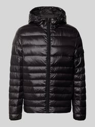 kurtka pikowana o kroju regular fit z kapturem model 'H-Dimo 01' od BOSS - 44