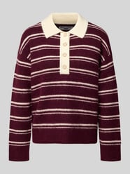 Oversized Pullover aus Alpaka-Woll-Mix von Marc O'Polo DENIM Bordeaux - 47