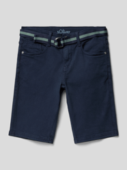Slim Fit Bermuda im 5-Pocket-Design von s.Oliver RED LABEL Blau - 8