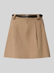 Minirock aus reiner Baumwolle mit Bundfalten von Jake*s Casual - 5