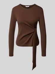 Longsleeve mit Knotendetail Modell 'RIMONICA' von b.young - 35