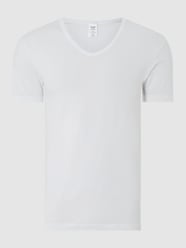 T-shirt met stretch van Calida Wit - 27