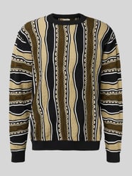 Gebreide pullover met ribboorden, model 'TETON' van Redefined Rebel - 9