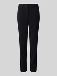 Slim fit stoffen broek met ceintuurlussen, model 'NEW YORK' van Stefanel - 31