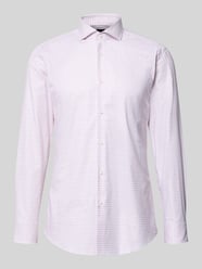 Koszula biznesowa o kroju slim fit z mieszanki bawełny model 'H-HANK-SP-B1-C1-261' od BOSS Fuksjowy - 22