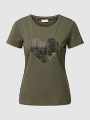 T-shirt met siergarnering van LIU JO SPORT Groen - 15