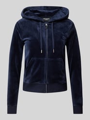 Sweatjacke mit Kapuze Modell 'ROBERTSON' von Juicy Couture Blau - 18