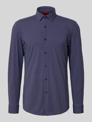 Koszula biznesowa o kroju slim fit z materiału ze streczem model ‘KENNO’ od HUGO - 27