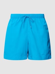 Badehose mit Logo-Stitching von Tommy Hilfiger Blau - 31