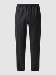 Fashion Fit Jogpants aus Schurwolle Modell 'Filipp' von BOSS Grau - 46