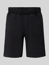 Sweatshorts mit elastischem Bund und Logo-Stitching von PEGADOR - 27
