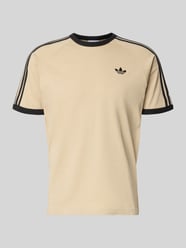 T-shirt w Stylu retro z Okrągły dekolt od adidas Originals - 34