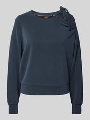 Sweatshirt mit Schleifen-Detail Modell 'Eslita' von BOSS Orange - 4