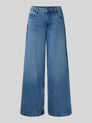 Wide leg jeans met steekzakken, model 'KETTIE' van Noisy May - 20