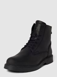 Boots aus Leder Modell 'SLHTHOMAS LEATHER BOOT' von Selected Homme Schwarz - 28