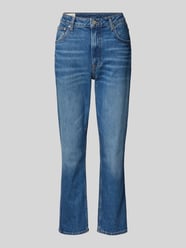 Straight Fit Jeans mit Knopfverschluss von Gant Blau - 27