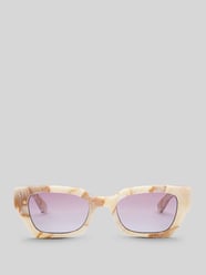 Kwadratowe okulary przeciwsłoneczne model 'LUNA' od MessyWeekend - 35