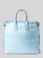 Tote Bag mit Label-Detail Modell 'Malina' von BOGNER Blau - 21