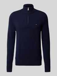 Sweter wełniany ze stójką model ‘LAMBSWOOL’ od Tommy Hilfiger - 13