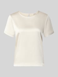 t-shirt o kroju regular fit z satyny model 'GILBERT' od Weekend Max Mara - 40