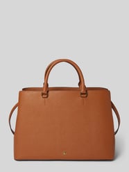 Lederhandtasche mit Label-Print Modell 'HANNA' von Lauren Ralph Lauren - 41