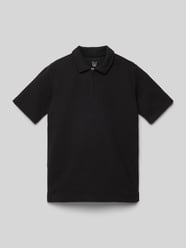 Regular Fit Poloshirt mit Strukturmuster Modell 'BENJA' von Jack & Jones - 15
