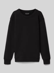 Sweatshirt mit Rundhalsausschnitt Modell 'EAMON' von CARS JEANS Schwarz - 31