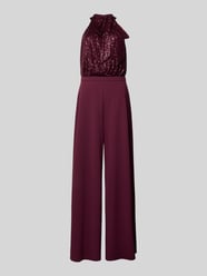Regular fit jumpsuit met pailletten van Swing - 47