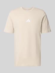 Regular fit t-shirt van puur katoen model 'M SL SJ T' van adidas Sportswear Beige - 2