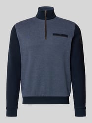 Sweatshirt mit Label-Details von bugatti - 35