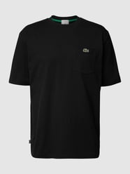 Loose Fit T-Shirt mit Logo-Applikation von Lacoste - 21