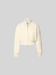 Regular Fit Bomberjacke mit Stehkragen von Self-Portrait Beige - 4