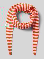 Strickschal mit Label-Detail Modell 'Momo' von MADS NØRGAARD Orange - 12