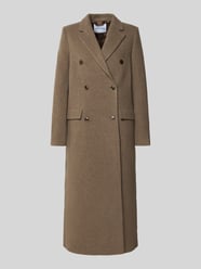 Mantel mit Reverskragen von Samsøe Samsøe Beige - 15